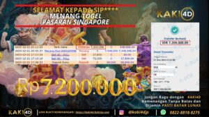 KAKI4DJP BUKTI KEMENANGAN