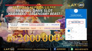 KAKI4DJP BUKTI KEMENANGAN